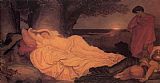 Lord Frederick Leighton Canvas Paintings - Cymon and Iphigenia